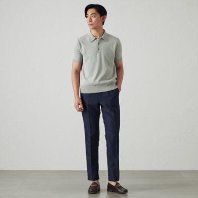 【ウォッシャブル】ＣＯＴＴＯＮ　ＢＲＩＤニット　ポロシャツ（Ｓ３Ｎ７０５１０＿＿）