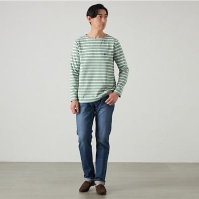 ボーダーボートネックＴシャツ（Ｓ３Ｐ４６５０５＿＿）