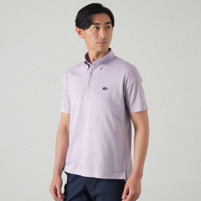 綿／麻シャンブレーカノコポロシャツ（２Ｌ・３Ｌあり）（Ｓ３Ｐ６１５３４＿＿）