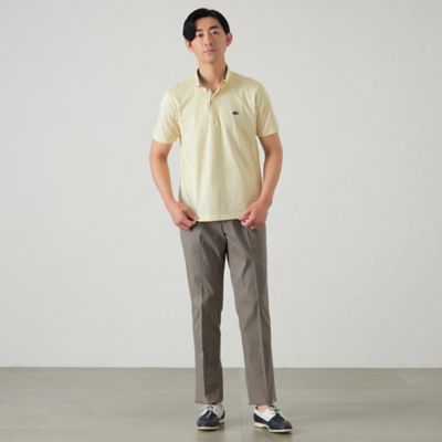 綿／麻シャンブレーカノコポロシャツ（２Ｌ・３Ｌあり）（Ｓ３Ｐ６１５３４＿＿）