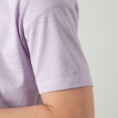 綿／麻シャンブレーカノコポロシャツ（２Ｌ・３Ｌあり）（Ｓ３Ｐ６１５３４＿＿）