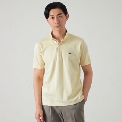 綿／麻シャンブレーカノコポロシャツ（２Ｌ・３Ｌあり）（Ｓ３Ｐ６１５３４＿＿）