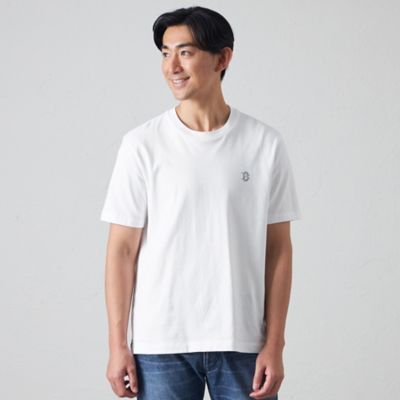 ＜BAKER STREET (Men)＞ワンポイントプリントＴシャツ（Ｓ３Ｐ８９５１５＿＿）