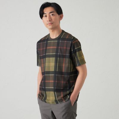 ＜BAKER STREET (Men)＞レイヤードタータンＴシャツ（Ｓ３Ｐ８９５３３＿＿）