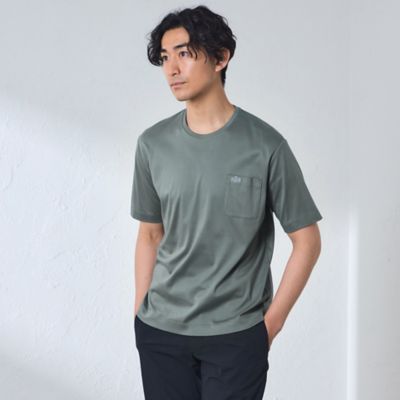 BAKER STREET (Men)/ベイカー・ストリート 【吸水速乾】40GポンチクルーネックTシャツ(S3P89600__)