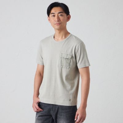 ＜BAKER STREET (Men)＞製品染めＴシャツ（Ｓ３Ｐ９０５０９＿＿）