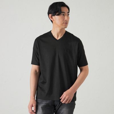 【Father&Sons】Vネック マッスルフィット シンプル 半袖Tシャツ org.jpg