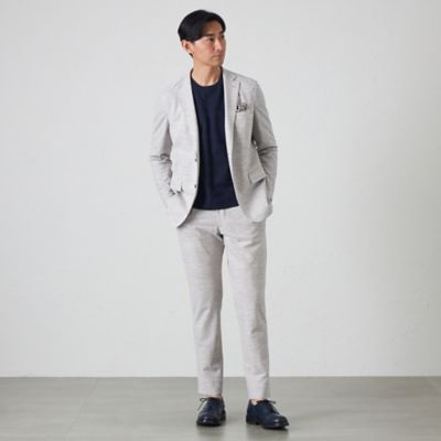 【セットアップ対応可能】【ウォッシャブル】ハニカムジャージトラウザース（Ｓ３Ｒ０２５３２＿＿）
