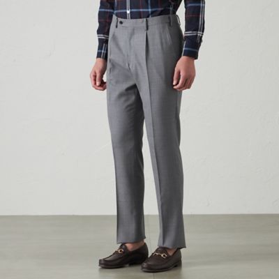 ROTAローターサマーウールトラウザーズ　ベージュ46 Adjustable Fit】【ウォッシャブル】ウール