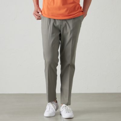 ＜BAKER STREET (Men)＞【Ａｄｊｕｓｔａｂｌｅ　Ｆｉｔ】【ウォッシャブル】ＢＥＹＯＮＴＥＣＨ　ツイルトラウザース（Ｓ３Ｒ２３５６６＿＿）
