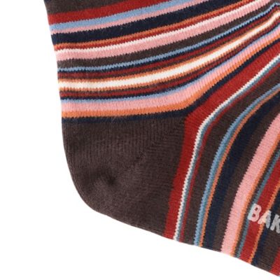 マルチストライプ・ソックス（S3X20605＿＿） | BAKER STREET