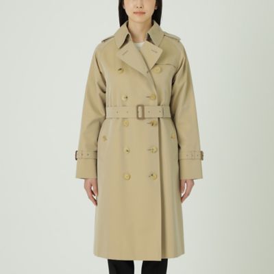 ＜１００年コート＞クラシックダブルトレンチコート（三陽格子）（Ｔ１Ａ７７０１３＿＿）
