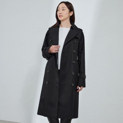 SANYOCOAT (Women)/サンヨーコート クラシックモデル ダブルトレンチコート(T1A77015__) アオ コート・ジャケット【三越伊勢丹/公式】