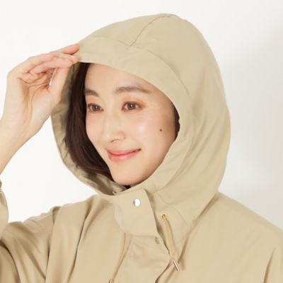 ＜アンブレラコート＞ダントツ撥水／ＵＶ対応　ミリタリーコート（Ｔ１Ａ９６５０２＿＿）