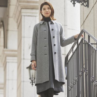 ＜Ｒａｉｎ　Ｗｏｏｌ＞バルマカーンコート（Ｔ１Ｂ１００４４＿＿）
