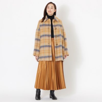 CARAMEL チェックコート　4Y CARAMEL チェック コート 4Y