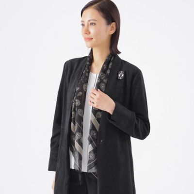 TRANSWORK (Women)/トランスワーク 【ウォッシャブル】シルク混剣先ストール(U1701403__)