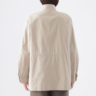 【はっ水】【透湿性】【花粉対策】【ウォッシャブル】グレースメモリースタンドカラーコート（Ｕ１Ａ０１４２１＿＿）