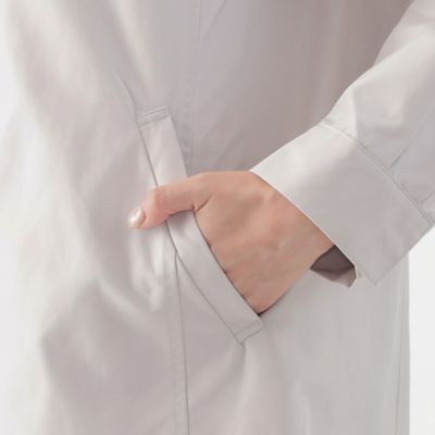 【はっ水】【ウォッシャブル】メモリッシュタッサースタンドカラーコート（Ｕ１Ａ０２５０８＿＿）