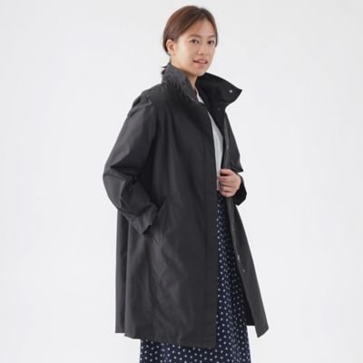 【はっ水】【ウォッシャブル】メモリッシュタッサースタンドカラーコート（Ｕ１Ａ０２５０８＿＿）