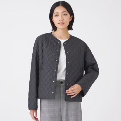 TRANSWORK (Women)/トランスワーク キルティングタフタコート(U1A03630__) アオ28L コート・ジャケット【三越伊勢丹/公式】