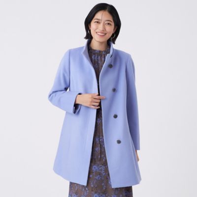 カシミヤ混メルトンウールコート（U1B01652＿＿） | TRANSWORK