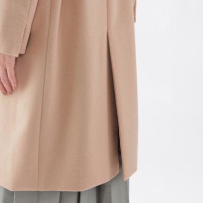 未使用　完売品　トランスワーク　カシミヤ　ビーバー　ステンカラーコート　コート ウールカシミヤビーバーステンカラーコート(コート)｜TRANS WORK