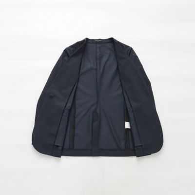 【美シリーズ】【弱はっ水】【防しわ】【透湿性】【ウォッシャブル】ウィンタードッツノーカラージャケット（Ｕ１Ｅ０２４１０＿＿）