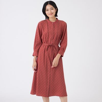 theory luxe★ウォッシャブルプリント ワンピース★美品★38 ウォッシャブル】ジオメトリックプリントワンピース