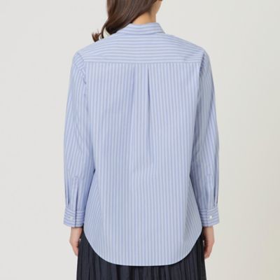 【ウォッシャブル】コットンタイプライターストライプシャツ（Ｕ１Ｍ０９１２３＿＿）