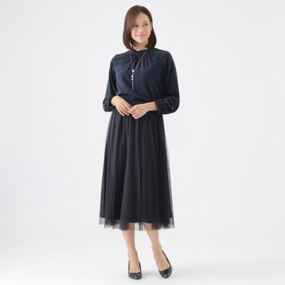 【ＷＥＢ・一部店舗限定】【ウォッシャブル】マイクロパウダリースタンドカラープルオーバーブラウス（Ｕ１Ｍ１０４９０＿＿）