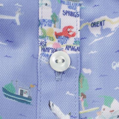 【イラストレーターコラボ企画】【ウォッシャブル】ビエラ　Ｈａｍｐｔｏｎｓプリントバンドカラーブラウス（Ｕ１Ｍ１０５３９＿＿）