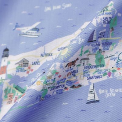 【イラストレーターコラボ企画】【ウォッシャブル】ビエラ　Ｈａｍｐｔｏｎｓプリントバンドカラーブラウス（Ｕ１Ｍ１０５３９＿＿）
