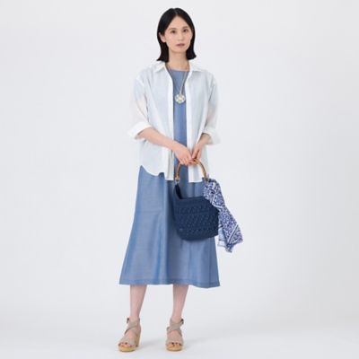 ブラウス シャツ 「L」「接触冷感」「ウォッシャブル」シルキーローンシャツブラウス レディース 接触冷感】【ウォッシャブル】シルキーローンシャツブラウス