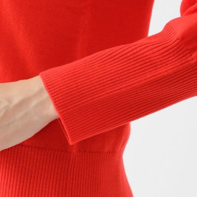 【ＷＥＢ・一部店舗限定】【ウォッシャブル】スーパーファインウールＶネックプルオーバーニット（Ｕ１Ｎ１０４９１＿＿）