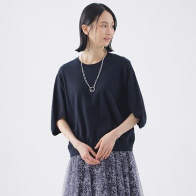 【ウォッシャブル】コットンギマクルーネックニット（Ｕ１Ｎ１１５４１＿＿）