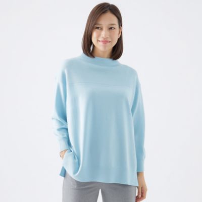 【ＷＥＢ・一部店舗限定】【ウォッシャブル】スーパーファインウールチュニックニット（Ｕ１Ｎ１３４９１＿＿）