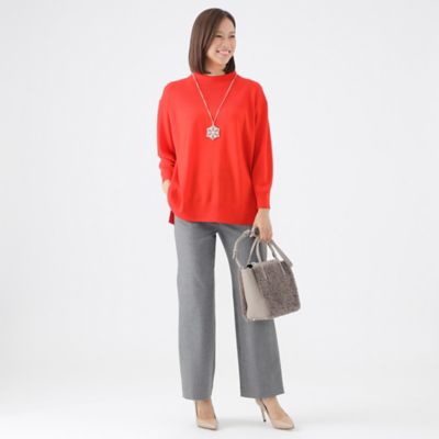 【ＷＥＢ・一部店舗限定】【ウォッシャブル】スーパーファインウールチュニックニット（Ｕ１Ｎ１３４９１＿＿）
