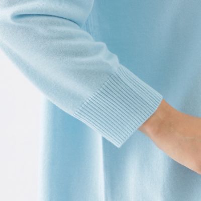 【ＷＥＢ・一部店舗限定】【ウォッシャブル】スーパーファインウールチュニックニット（Ｕ１Ｎ１３４９１＿＿）
