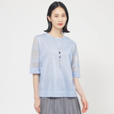 【ウォッシャブル】ルレックスシアークルーネックニット（Ｕ１Ｎ１３５５２＿＿）