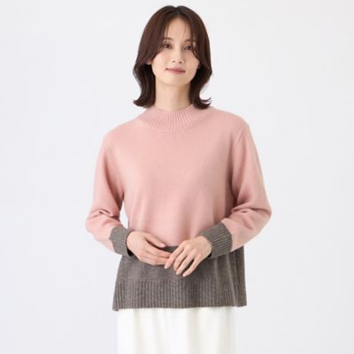 ＜TRANSWORK (Women)＞【ウォッシャブル】エアリーウールニットプルオーバー（Ｕ１Ｎ２５６６５＿＿）