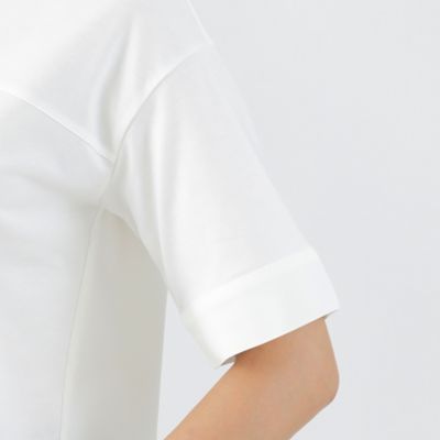 【接触冷感】【吸水速乾】【ＵＶ対策】【ウォッシャブル】ポンチコンビプルオーバーカットソー（Ｕ１Ｐ０１４０５＿＿）