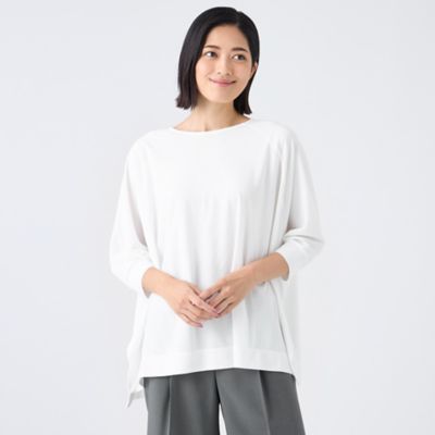 【洗えるTシャツ】ビスチェドッキングプルオーバー 洗える/Tシャツ】ビスチェドッキングプルオーバー（カットソー