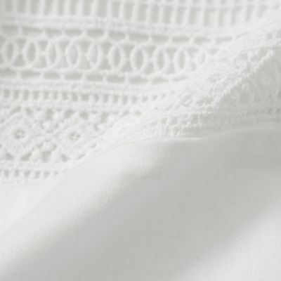 【ウォッシャブル】エンブロイダリーボーダーコンビカットソー（Ｕ１Ｐ０４１１２＿＿）