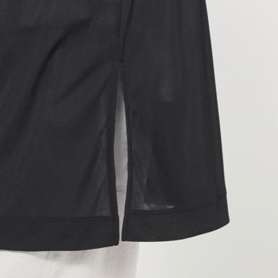 【ＵＶ対策】【吸水速乾】【防しわ】【ウォッシャブル】マットフライスジャージロングジレ（Ｕ１Ｐ０９５５５＿＿）
