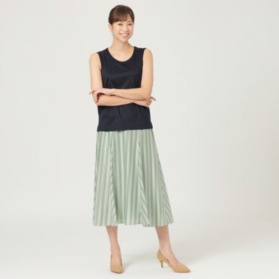 【ウォッシャブル】バイオシルケットスムースノースリーブカットソー（Ｕ１Ｐ１０１４６＿＿）