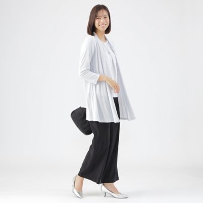 【ＵＶ対策】【吸水速乾】【防しわ】【ウォッシャブル】オールマイティージャージロングカーディガン（Ｕ１Ｐ５５３５５＿＿）