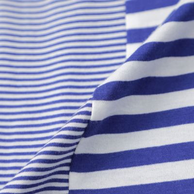 【ウォッシャブル】バイカラーボーダープルオーバーカットソーチュニック（Ｕ１Ｐ７７３７６＿＿）