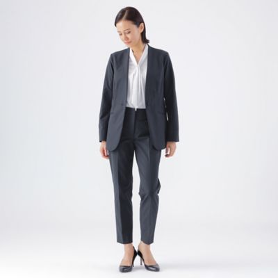 【美シリーズ】【弱はっ水】【防しわ】【透湿性】【ウォッシャブル】ウィンタードッツテーパードパンツ（Ｕ１Ｒ０３４１０＿＿）