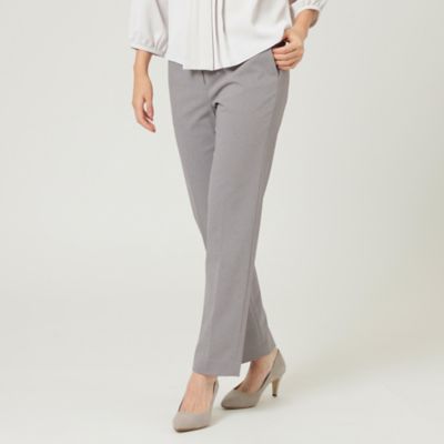 ＜TRANSWORK (Women)＞【セットアップ対応】【美シリーズ】【ウォッシャブル】【ＳＡＮＹＯ　ＰＡＮＴＳ　ＬＡＢ．】トリアセスヴィンツイルパンツ（Ｕ１Ｒ０５１０１＿＿）